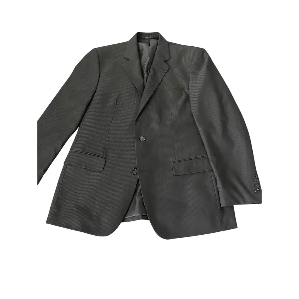 Michael Kors Men’s Black 2-Button Sport Coat Blazer Jacket See measurements